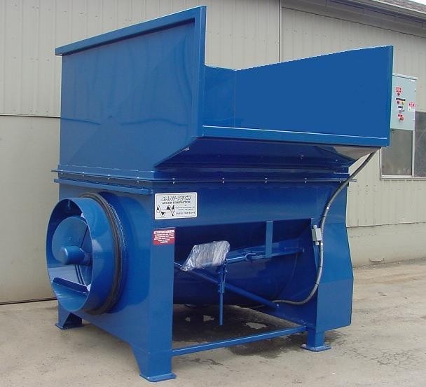 ST-20-54/40 high-volume trash compactor for waste and recyclables, 6 cubic yard hopper